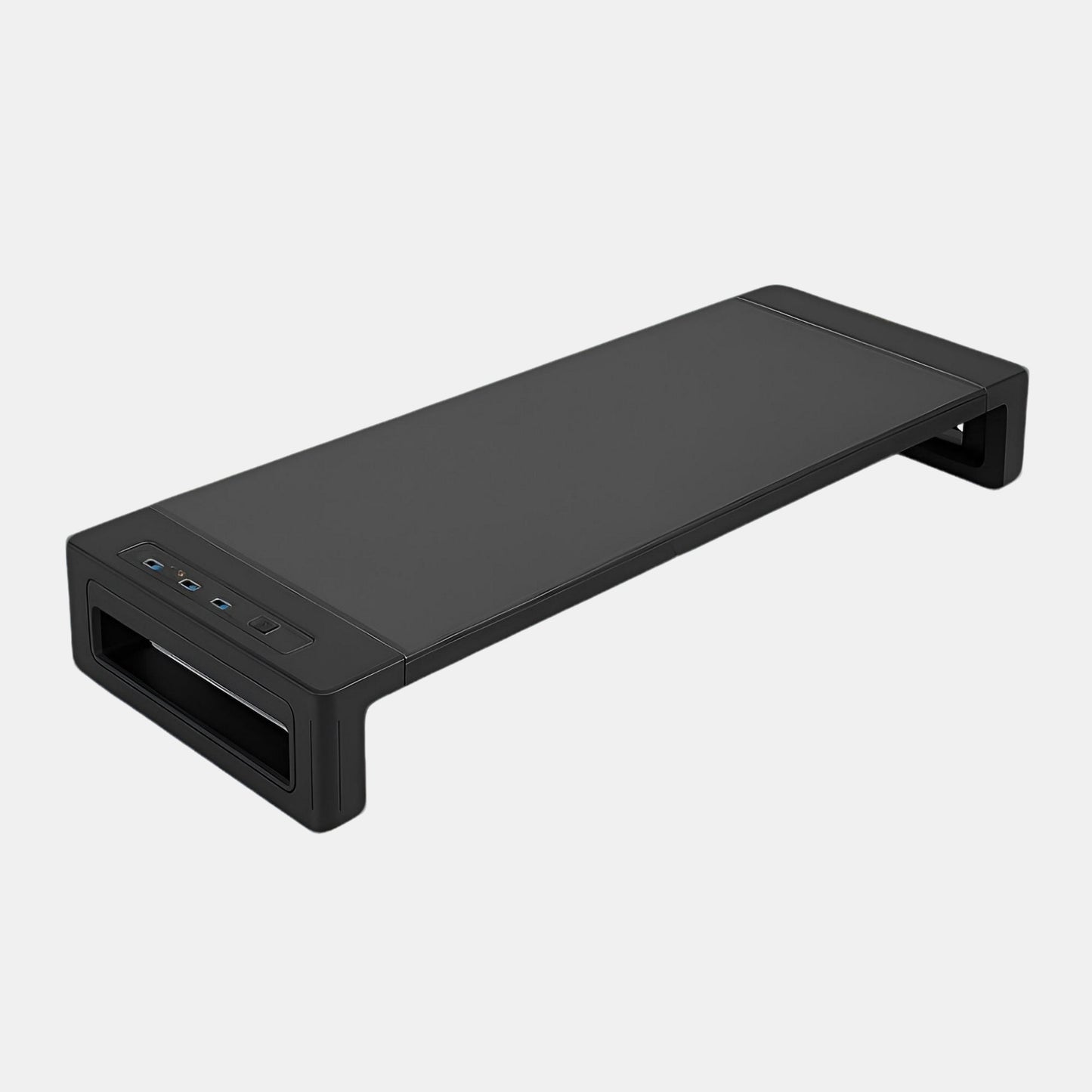 Support d'Ecran Pc Noir | Desk-Elite