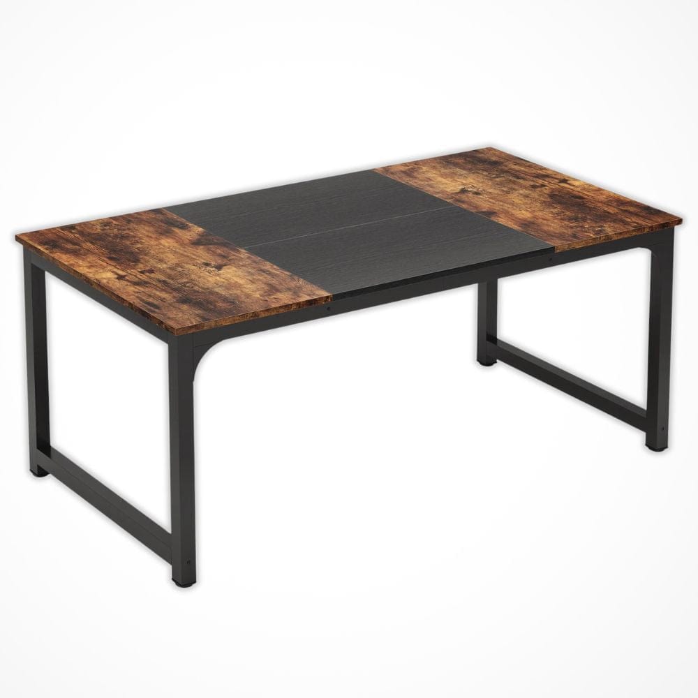 Bureau de Travail Professionnel | Desk-Elite Bois foncé / 180x80cm