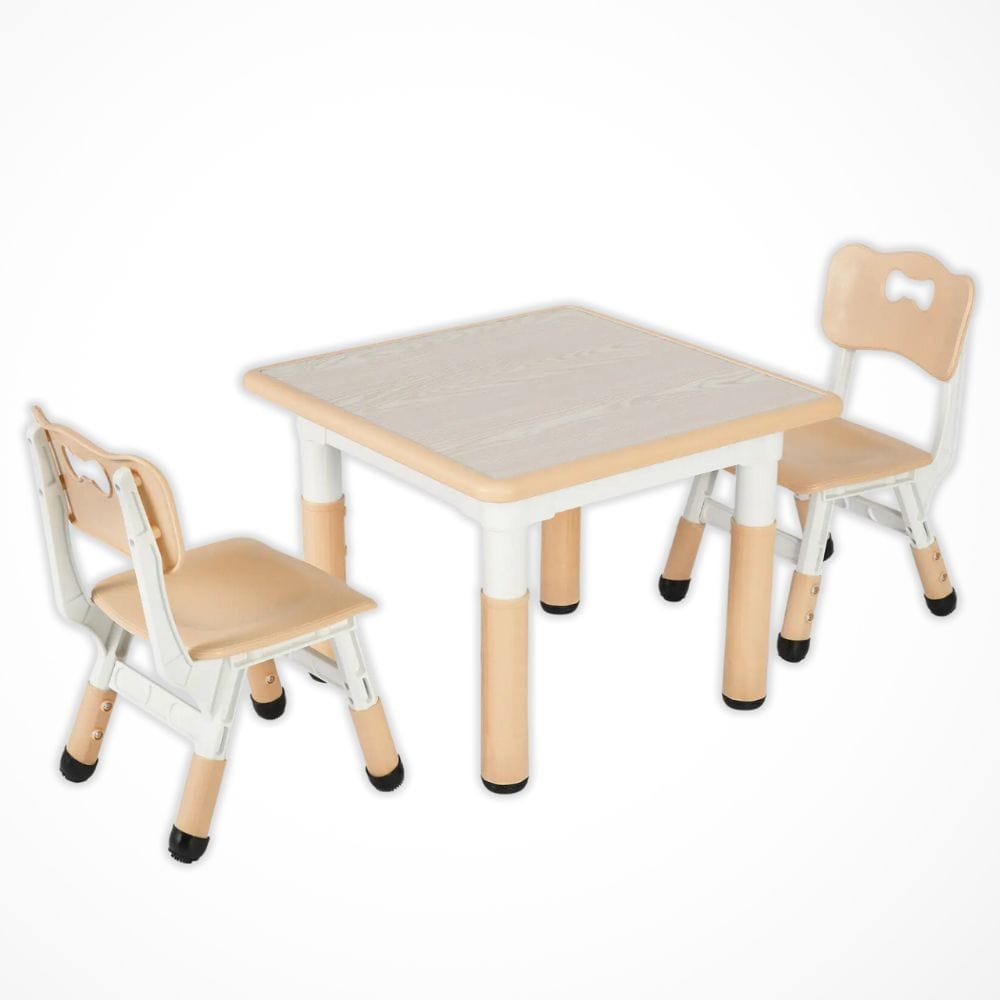 Bureau Enfant Maternelle | Desk-Elite Beige / 60x60cm