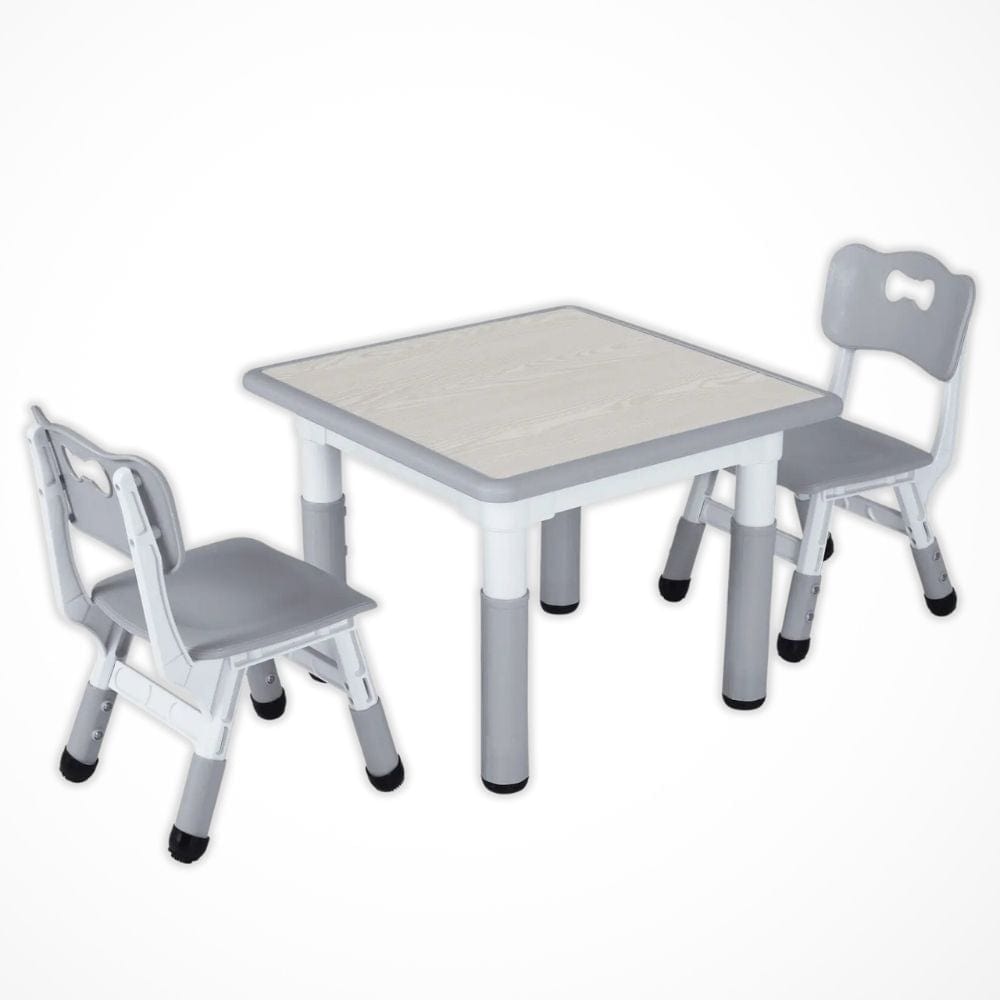 Bureau Enfant Maternelle | Desk-Elite Gris Clair / 60x60cm