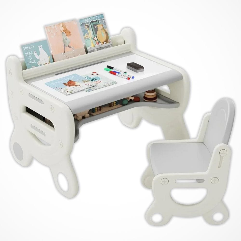 Bureau pour Enfant | Desk-Elite Gris / 78x60cm