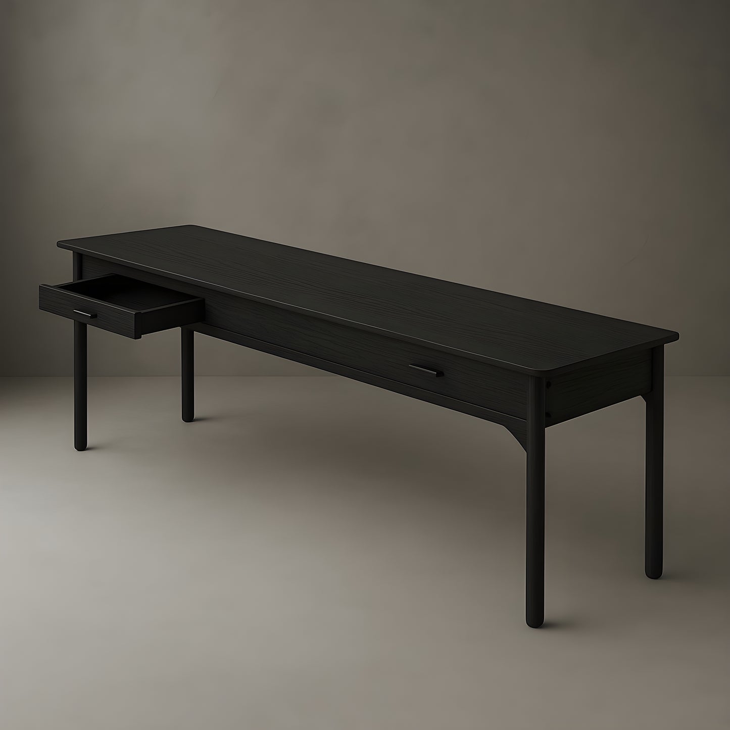 Bureau Large Noir | Desk-Elite