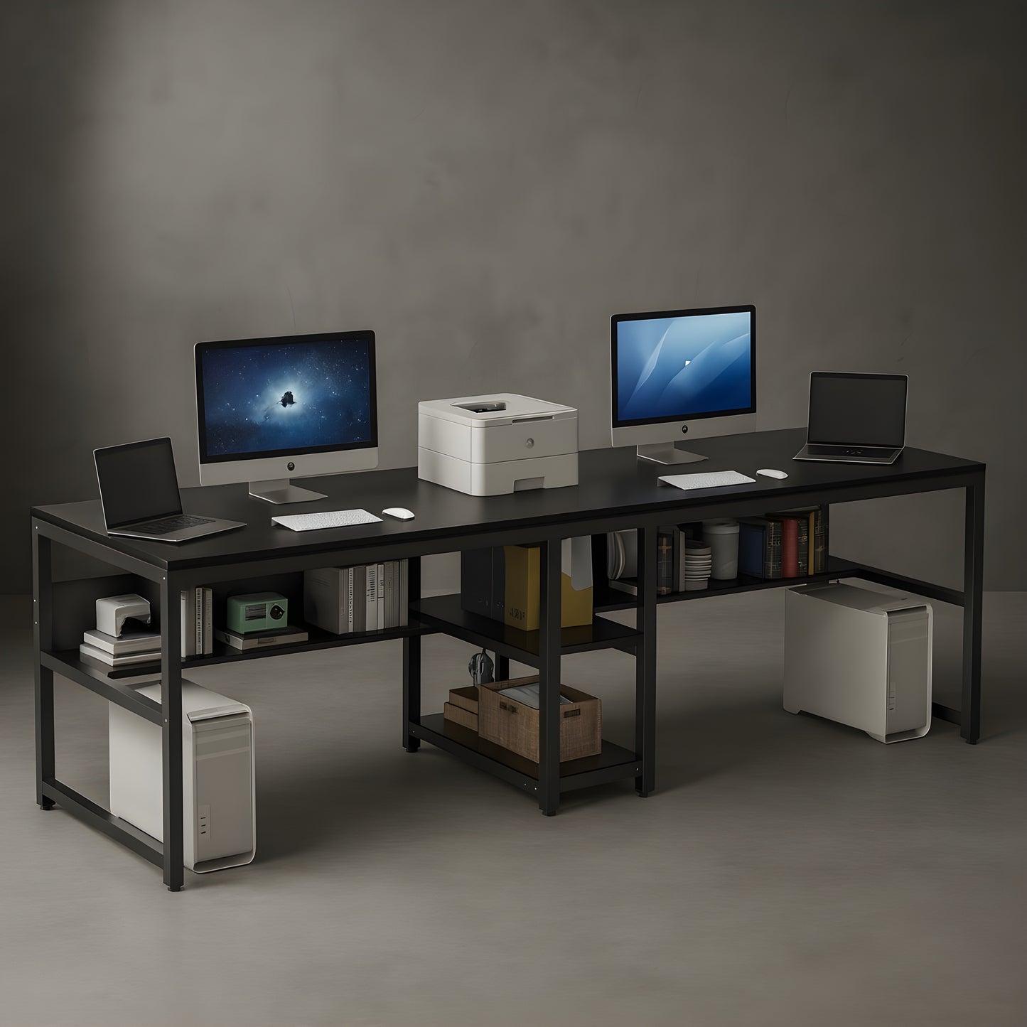 Bureau Professionnel 2 Personnes | Desk-Elite