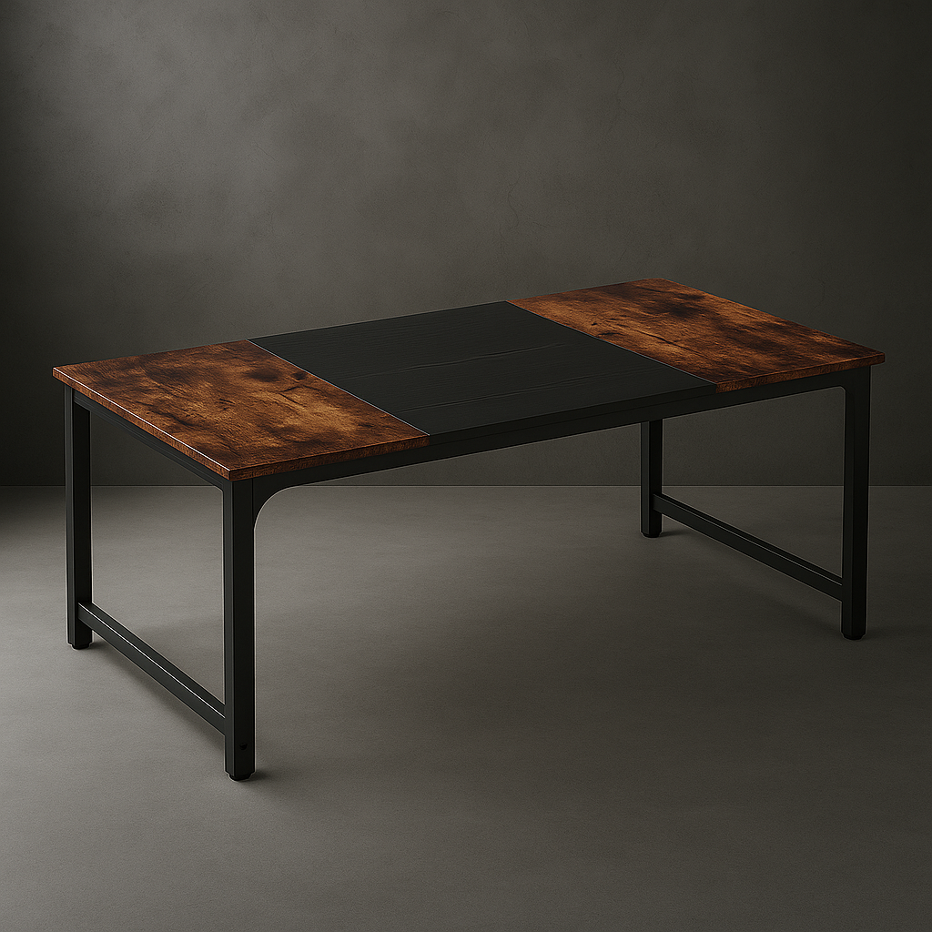 Bureau de Travail Professionnel Marron | Desk-Elite