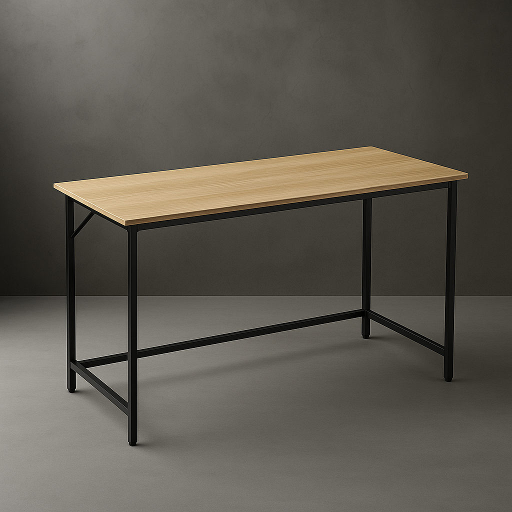 Bureau en Bois Simple Bois Clair | Desk-Elite