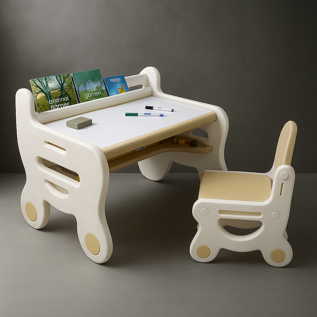 Bureau pour Enfant Beige | Desk-Elite