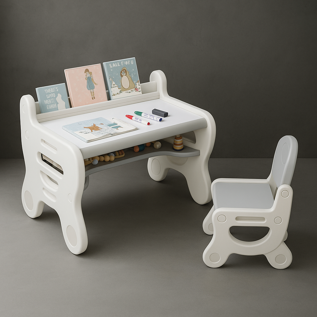 Bureau pour Enfant Gris | Desk-Elite