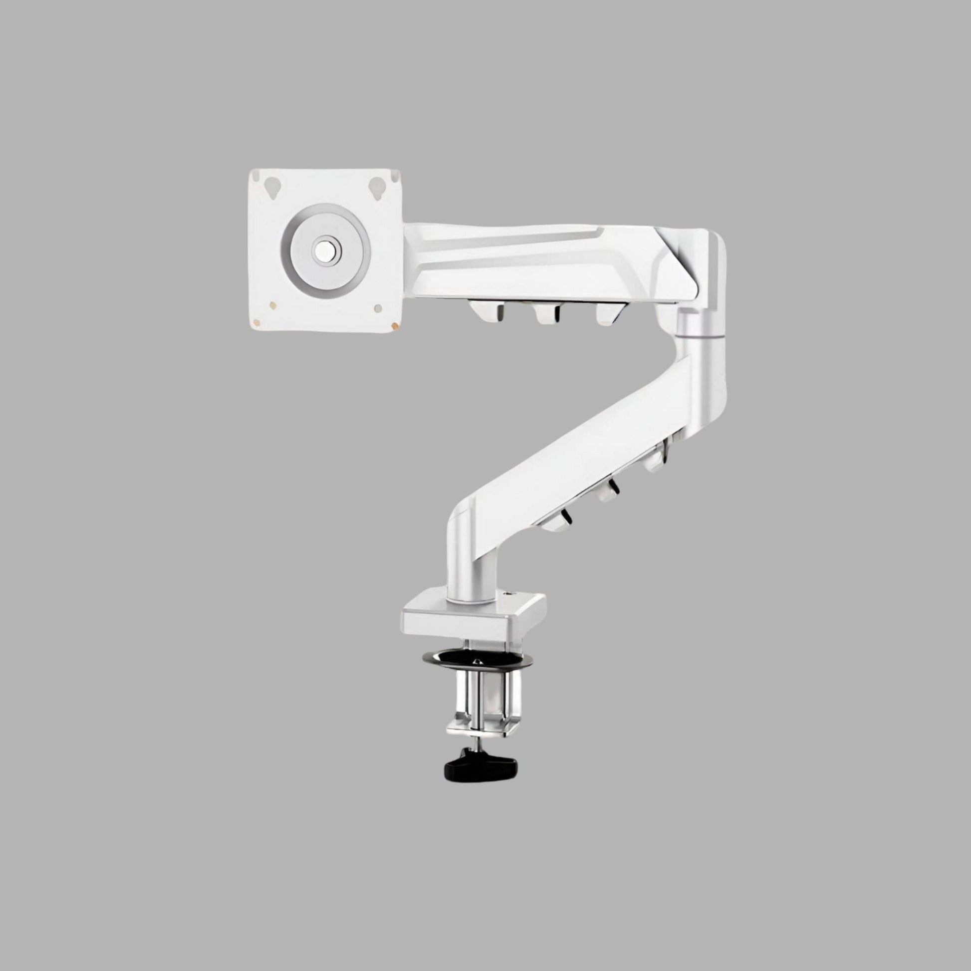 Support Ecran Ordinateur Blanc | Desk-Elite