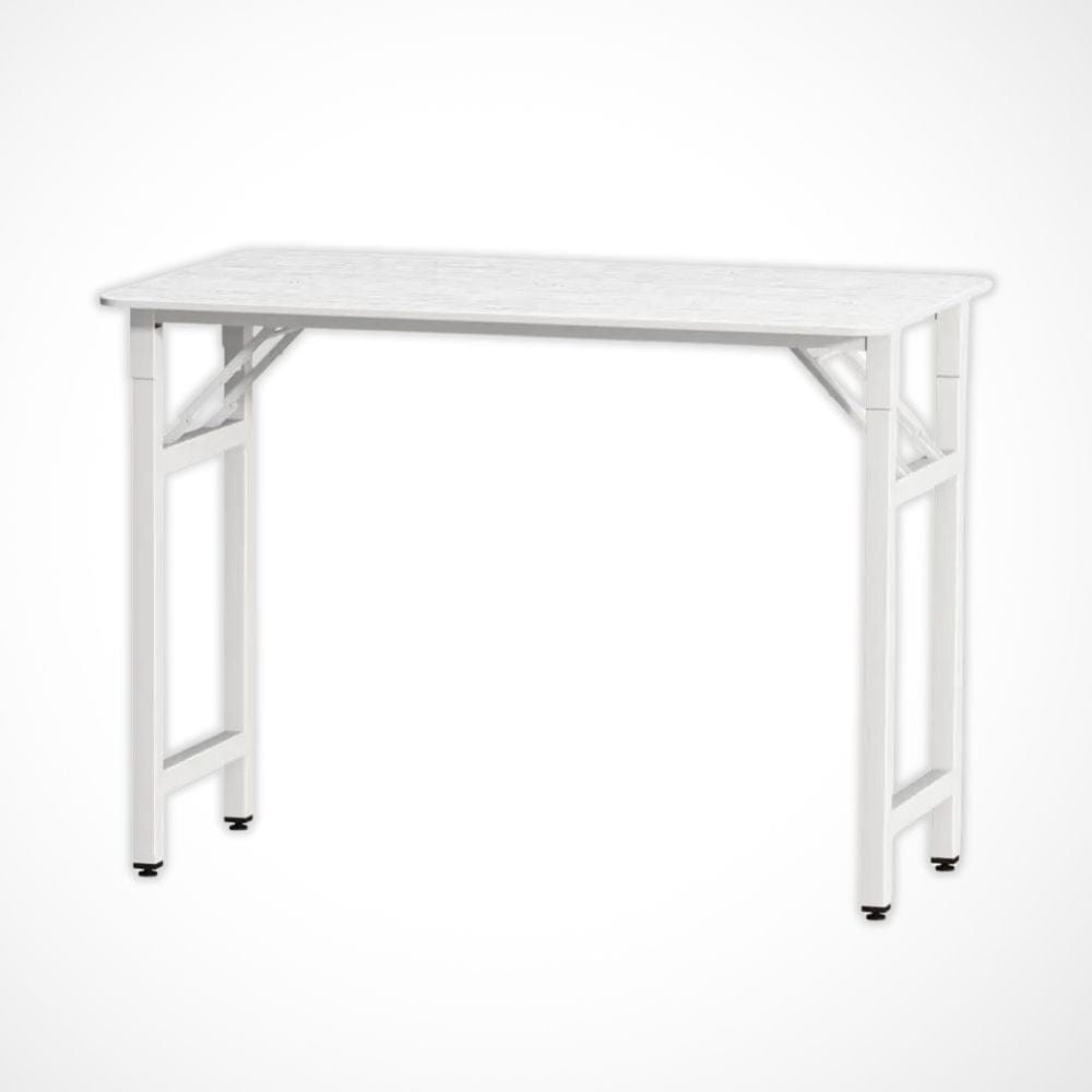 Bureau Blanc en Bois | Desk-Elite Blanc / 100x60cm