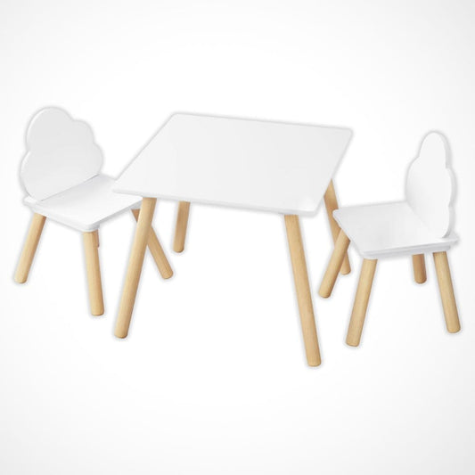 Bureau Bois Bebe | Desk-Elite Blanc / 50x50cm