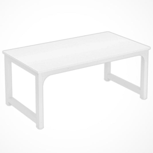 Bureau de Travail Professionnel | Desk-Elite Blanc / 180x80cm
