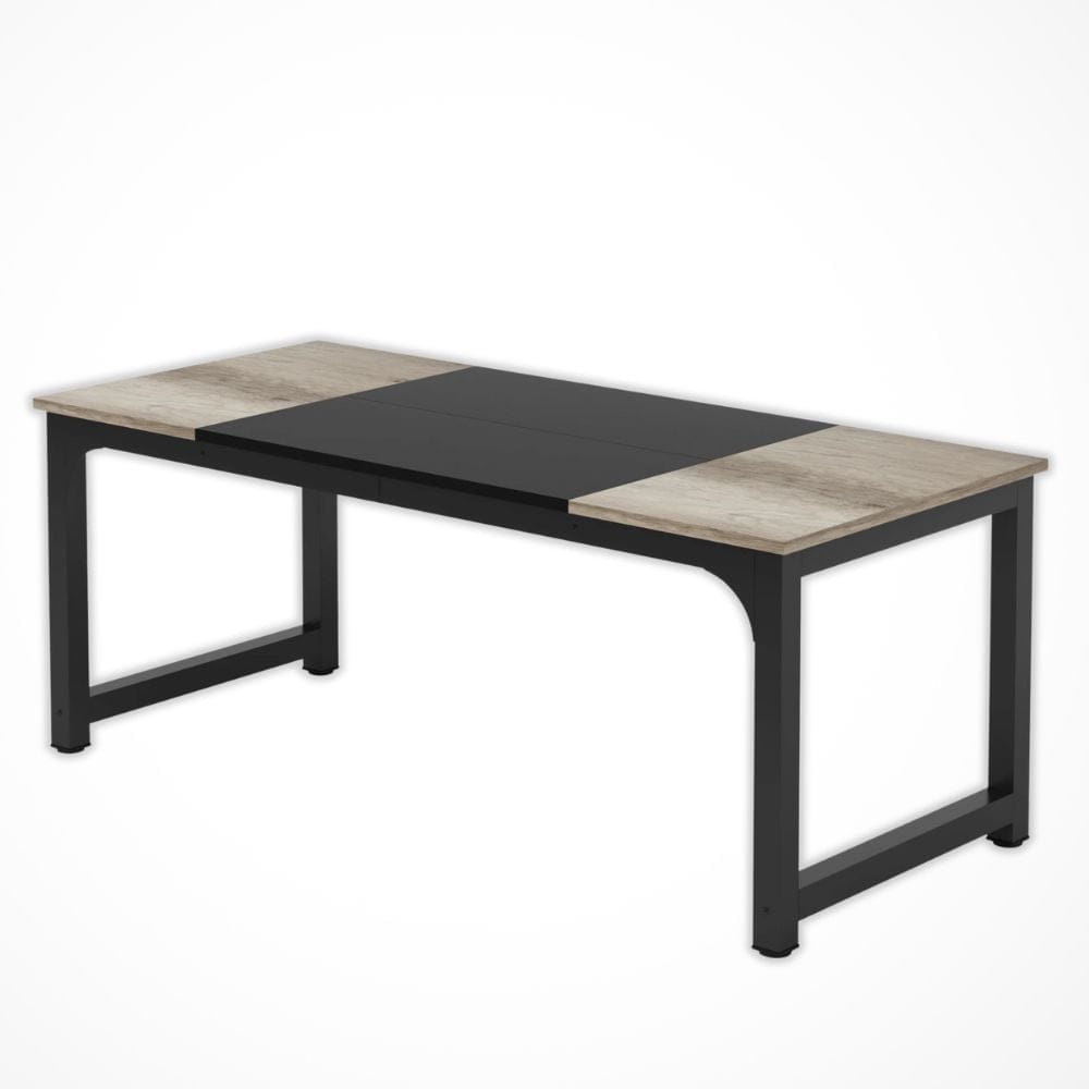 Bureau de Travail Professionnel | Desk-Elite Grège / 180x80cm