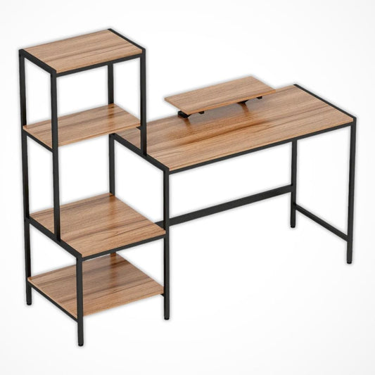 Bureau en Bois avec Rangement | Desk-Elite Bois clair / 150x48cm