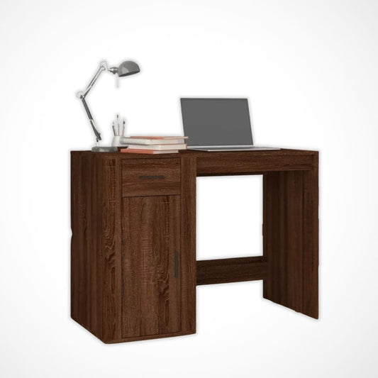 Bureau en Bois Foncé | Desk-Elite Bois foncé / 100x49cm