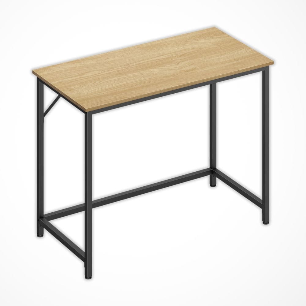 Bureau en Bois Simple | Desk-Elite Chêne Naturel / 100x50cm