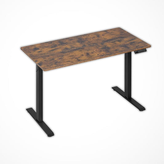 Bureau Ergonomique Assis Debout | Desk-Elite Marron / 120x60cm