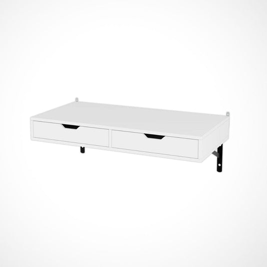 Bureau et Rangement Mural | Desk-Elite Blanc / 80x40cm
