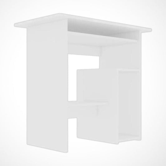 Bureau Scandinave Blanc | Desk-Elite Blanc / 80x45cm